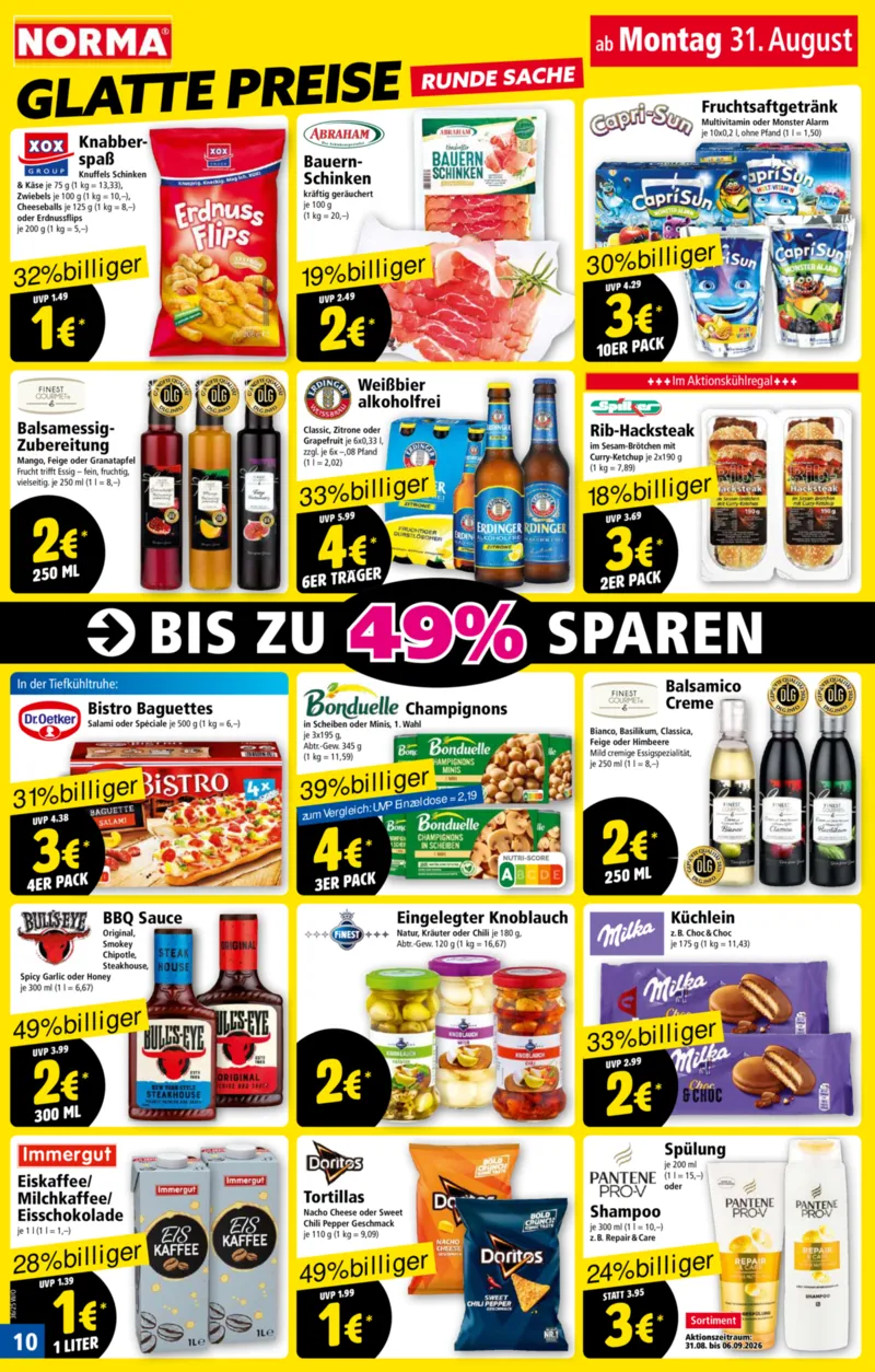 Norma Prospekt vom 31.08.2026, Seite 10