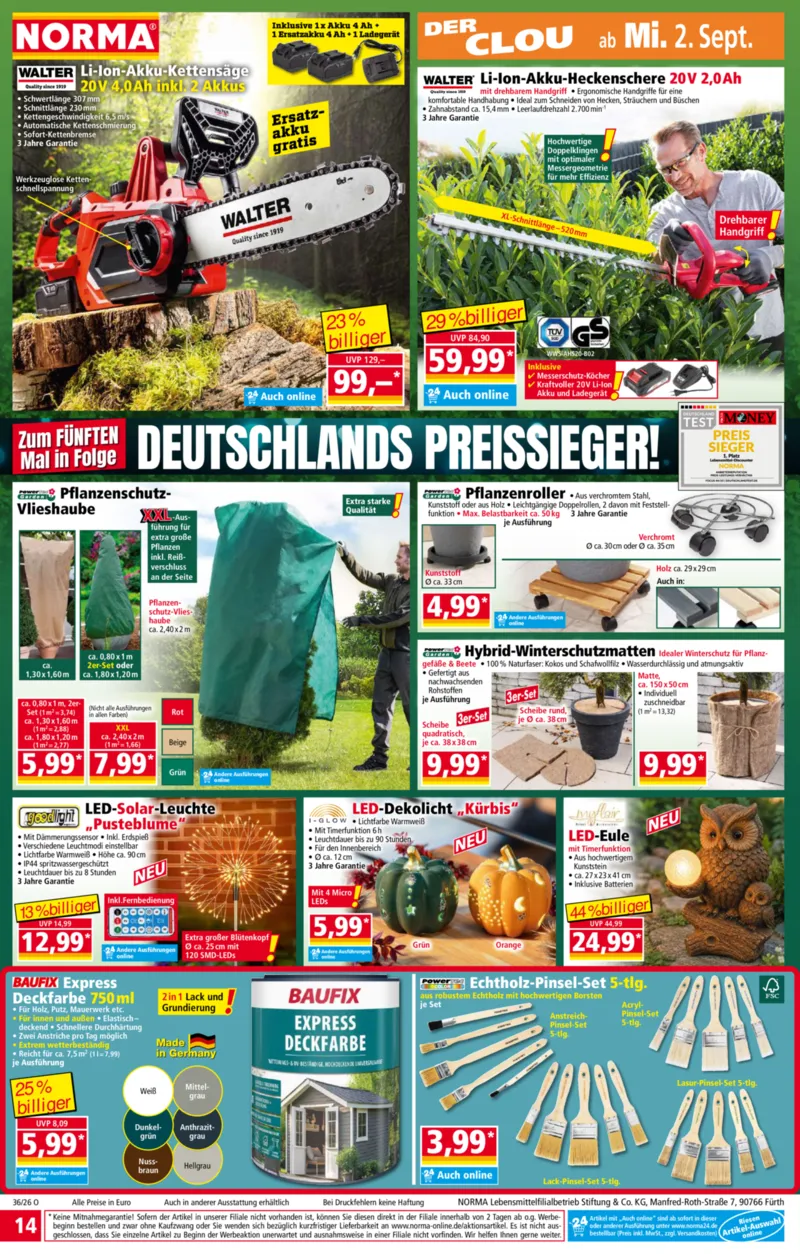 Norma Prospekt vom 31.08.2026, Seite 14