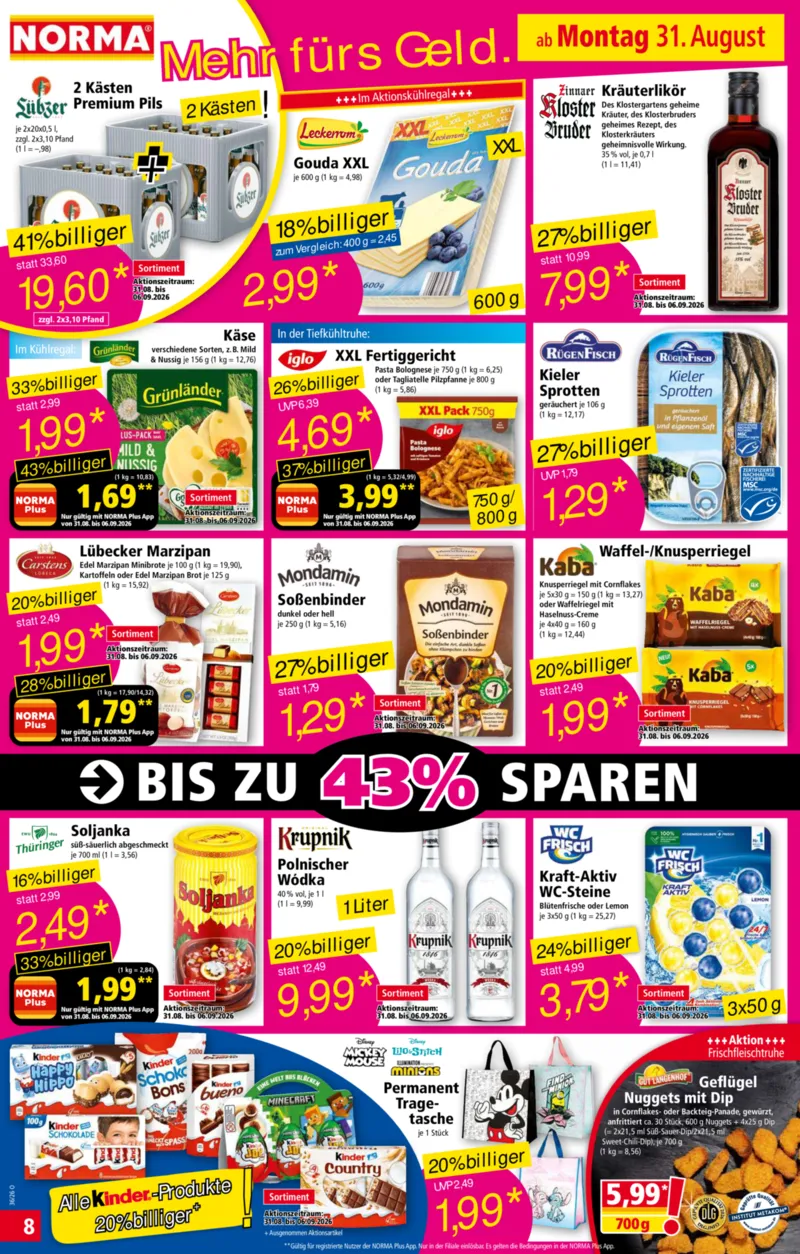 Norma Prospekt vom 31.08.2026, Seite 8