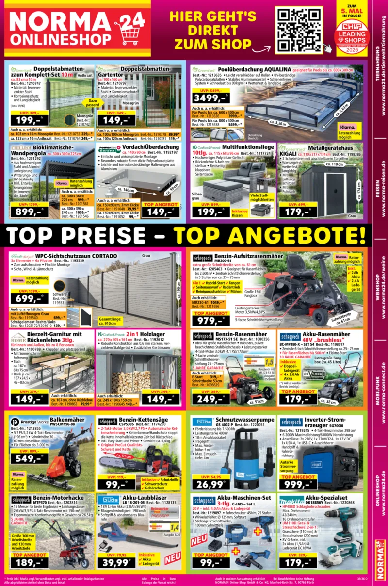Norma Prospekt vom 14.09.2026, Seite 1