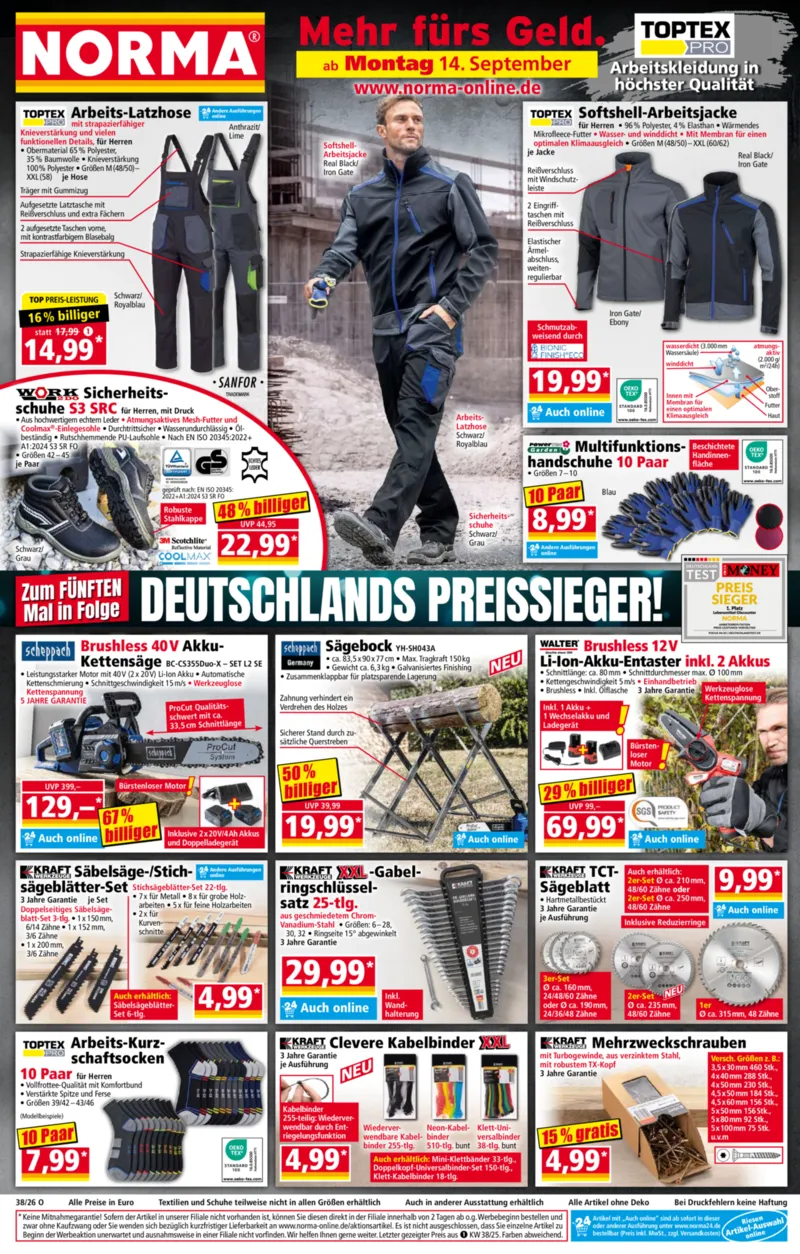 Norma Prospekt vom 14.09.2026, Seite 1