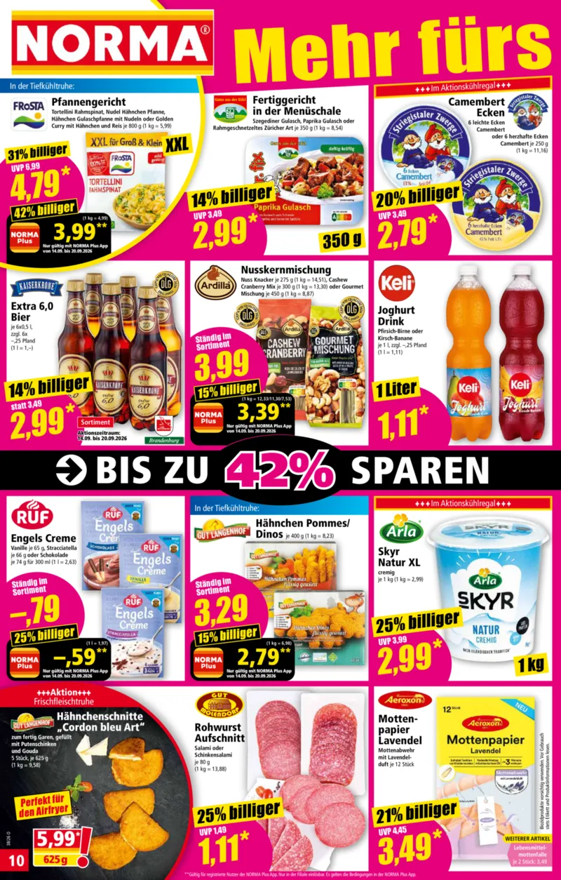 Norma Prospekt vom 14.09.2026, Seite 10