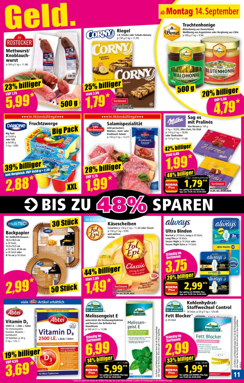 Norma Prospekt vom 14.09.2026, Seite 11