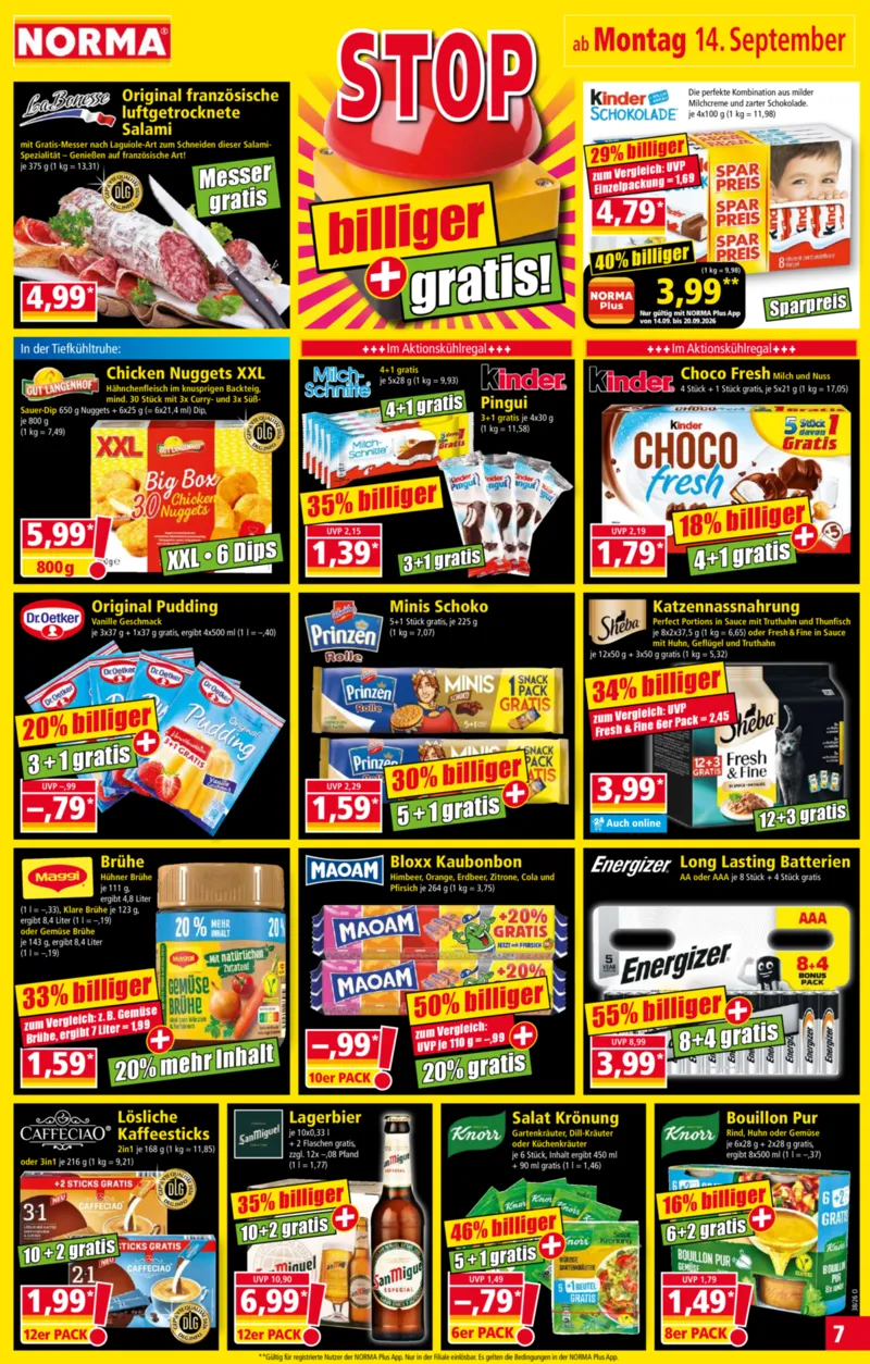 Norma Prospekt vom 14.09.2026, Seite 7