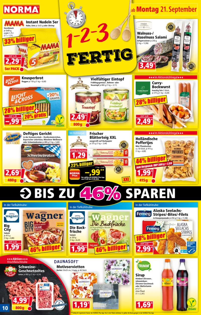 Norma Prospekt vom 21.09.2026, Seite 10