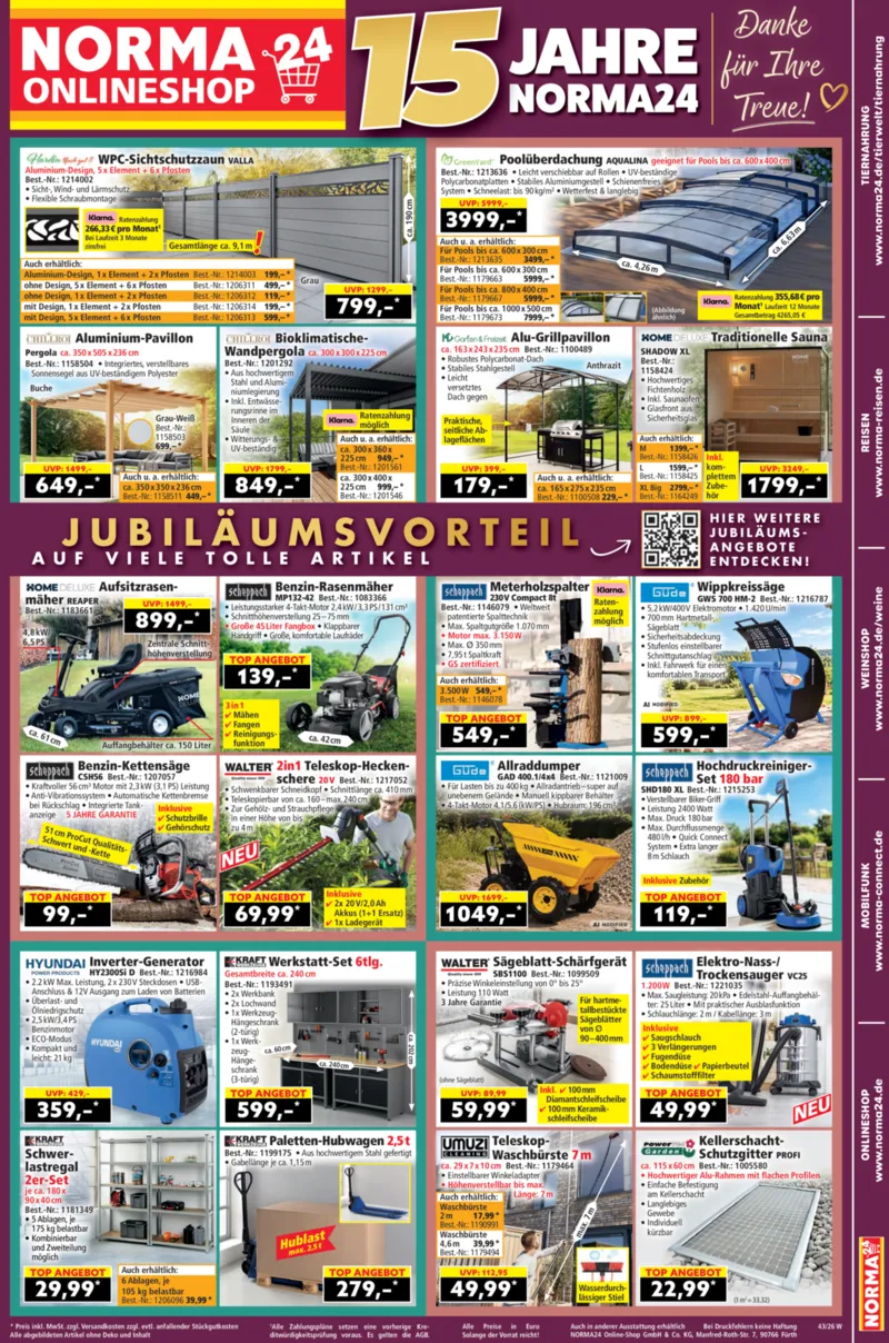 Norma Prospekt vom 12.10.2026, Seite 1