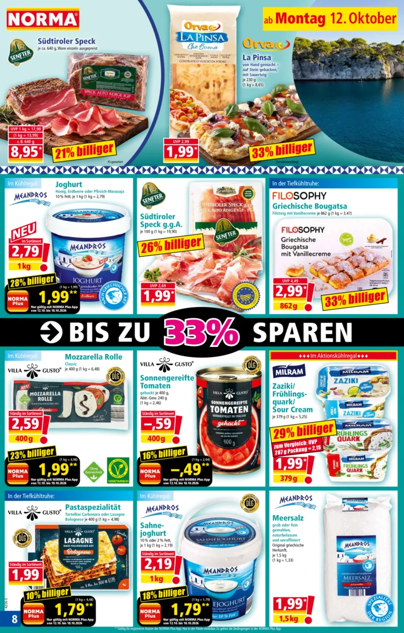 Norma Prospekt vom 12.10.2026, Seite 8