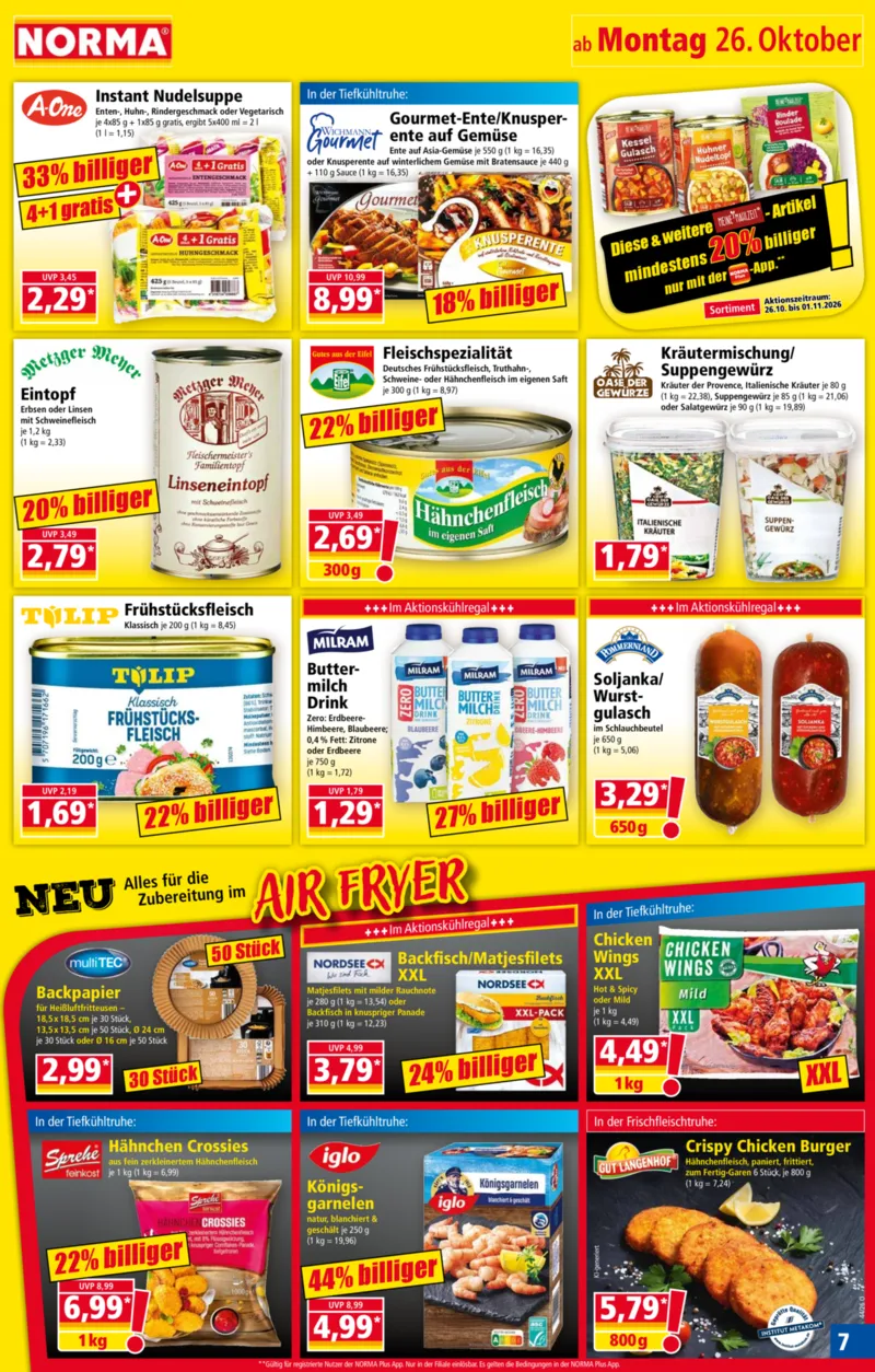 Norma Prospekt vom 26.10.2026, Seite 7