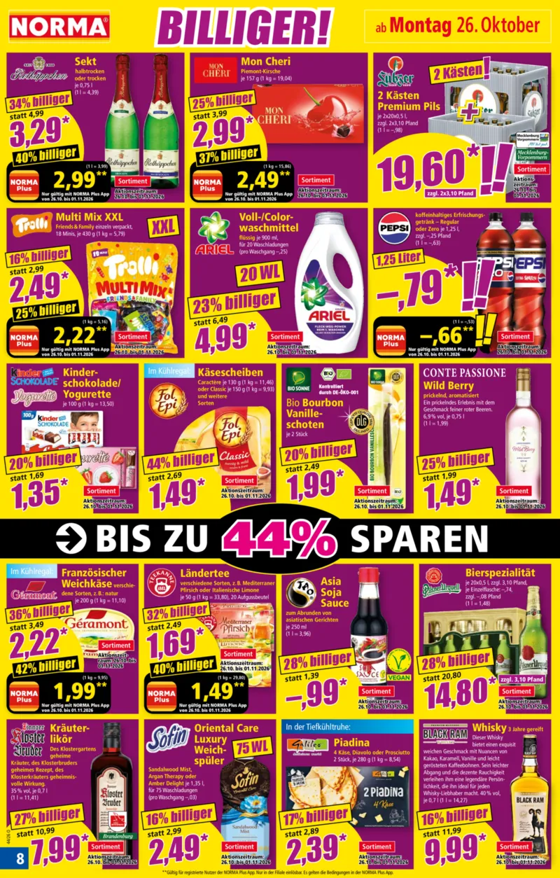 Norma Prospekt vom 26.10.2026, Seite 8