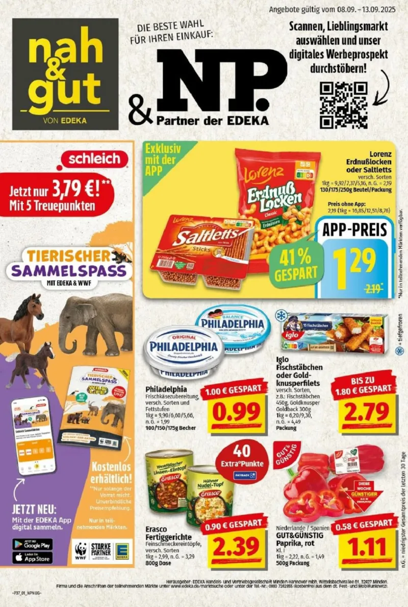 NP Markt Prospekt vom 08.09.2025, Seite 1