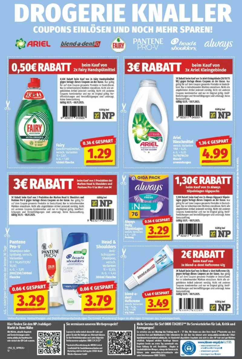 NP Markt Prospekt vom 03.11.2025, Seite 12