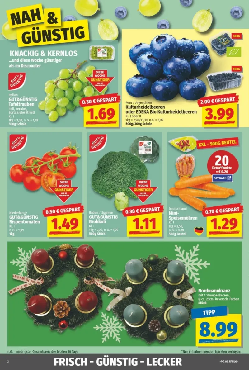 NP Markt Prospekt vom 17.11.2025, Seite 2