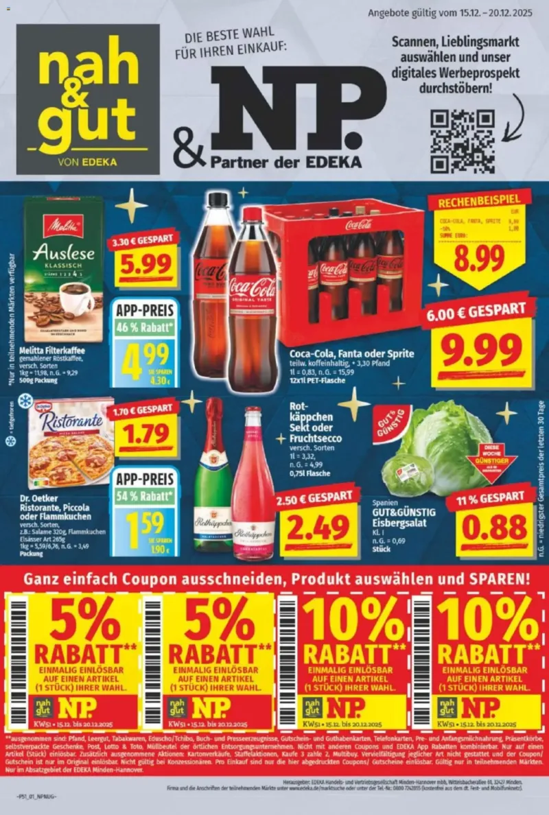 NP Markt Prospekt vom 15.12.2025, Seite 1