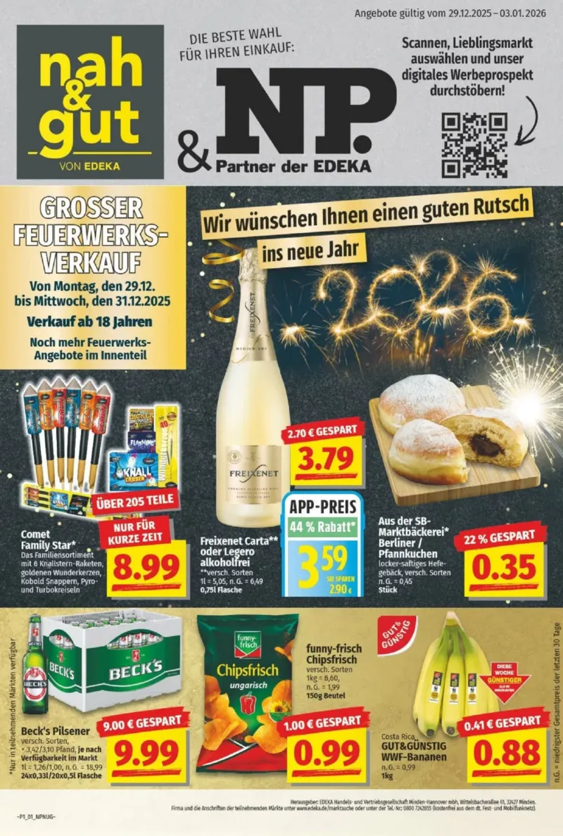 NP Markt Prospekt vom 29.12.2025, Seite 1