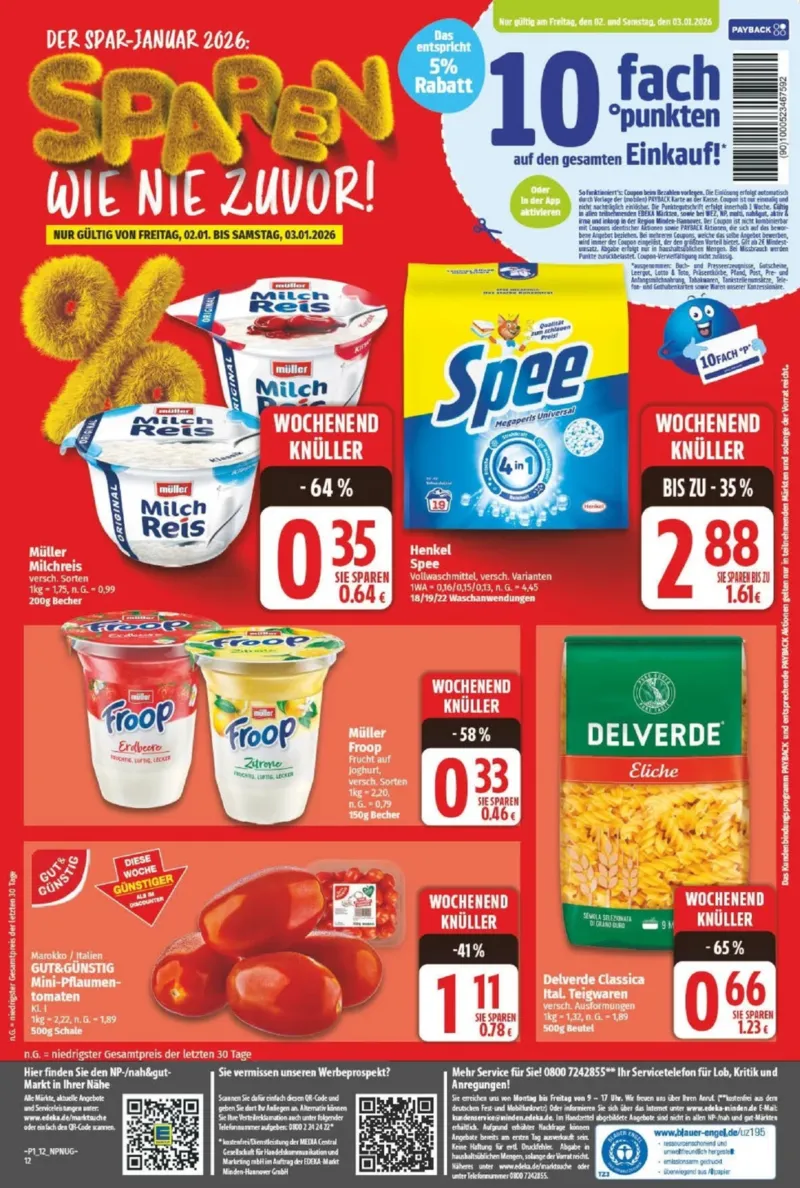 NP Markt Prospekt vom 29.12.2025, Seite 12