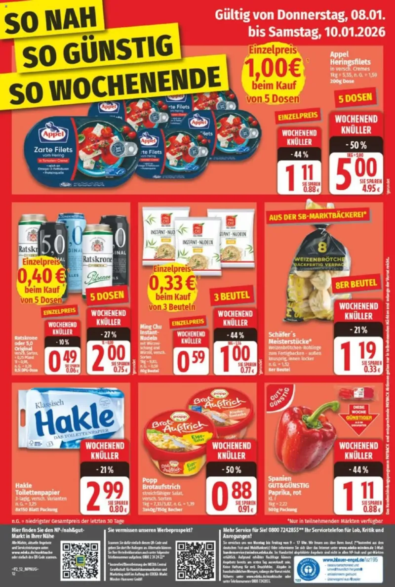 NP Markt Prospekt vom 05.01.2026, Seite 12