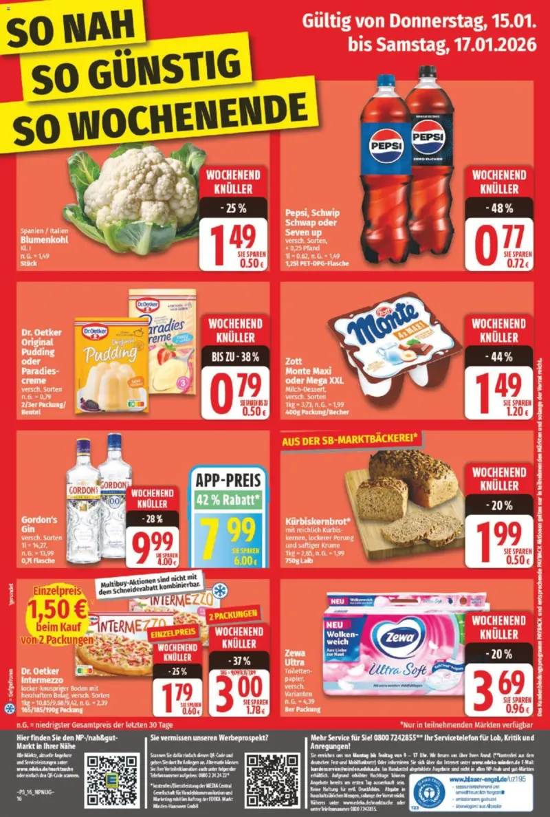 NP Markt Prospekt vom 12.01.2026, Seite 16