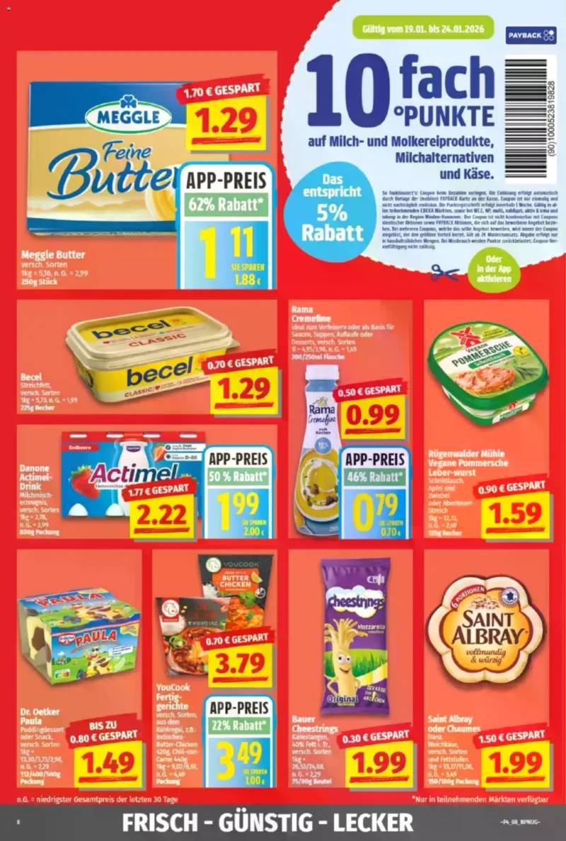 NP Markt Prospekt vom 19.01.2026, Seite 8