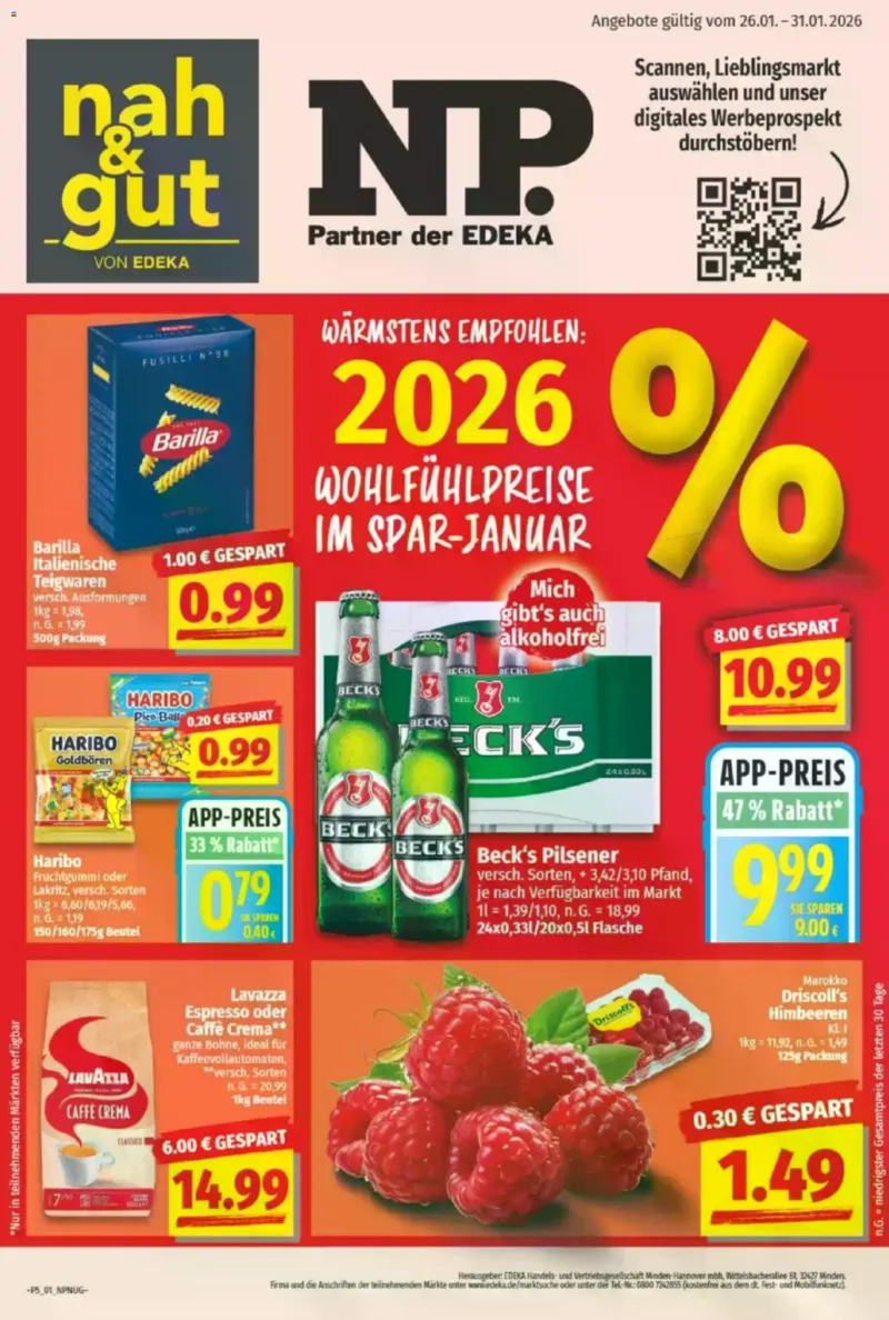 NP Markt Prospekt vom 26.01.2026, Seite 1