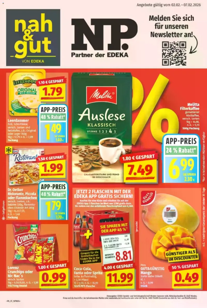 NP Markt Prospekt vom 02.02.2026, Seite 1