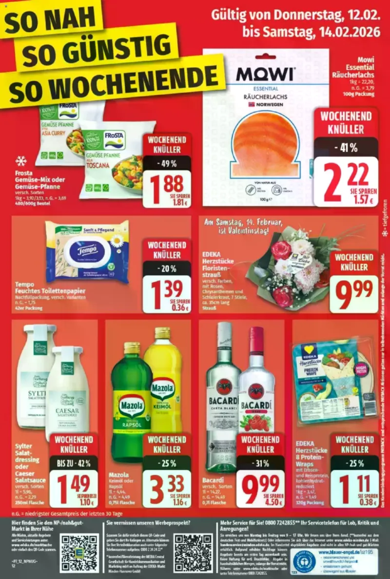 NP Markt Prospekt vom 09.02.2026, Seite 12