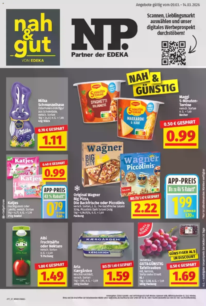 NP Markt Prospekt vom 09.03.2026, Seite 1