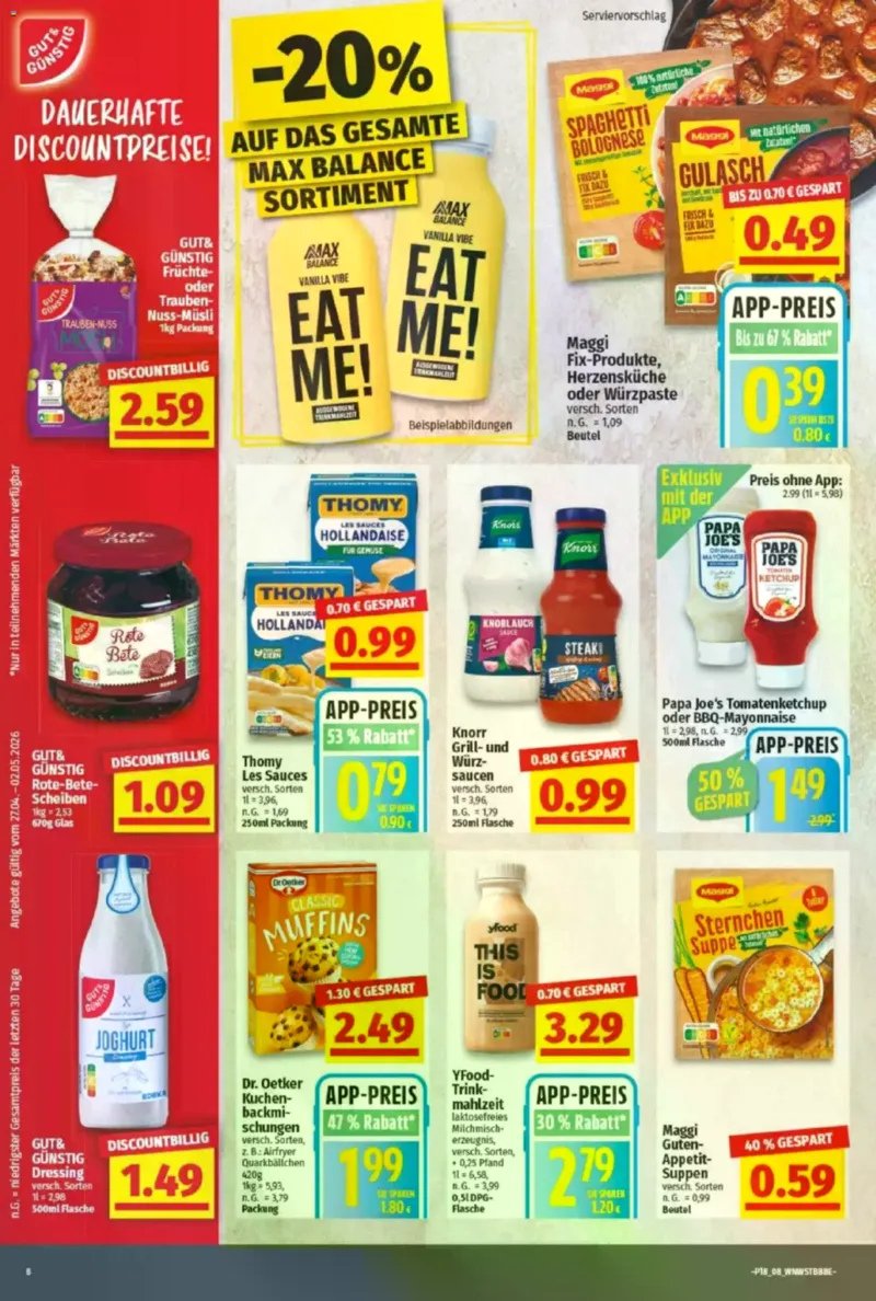 NP Markt Prospekt vom 27.04.2026, Seite 8