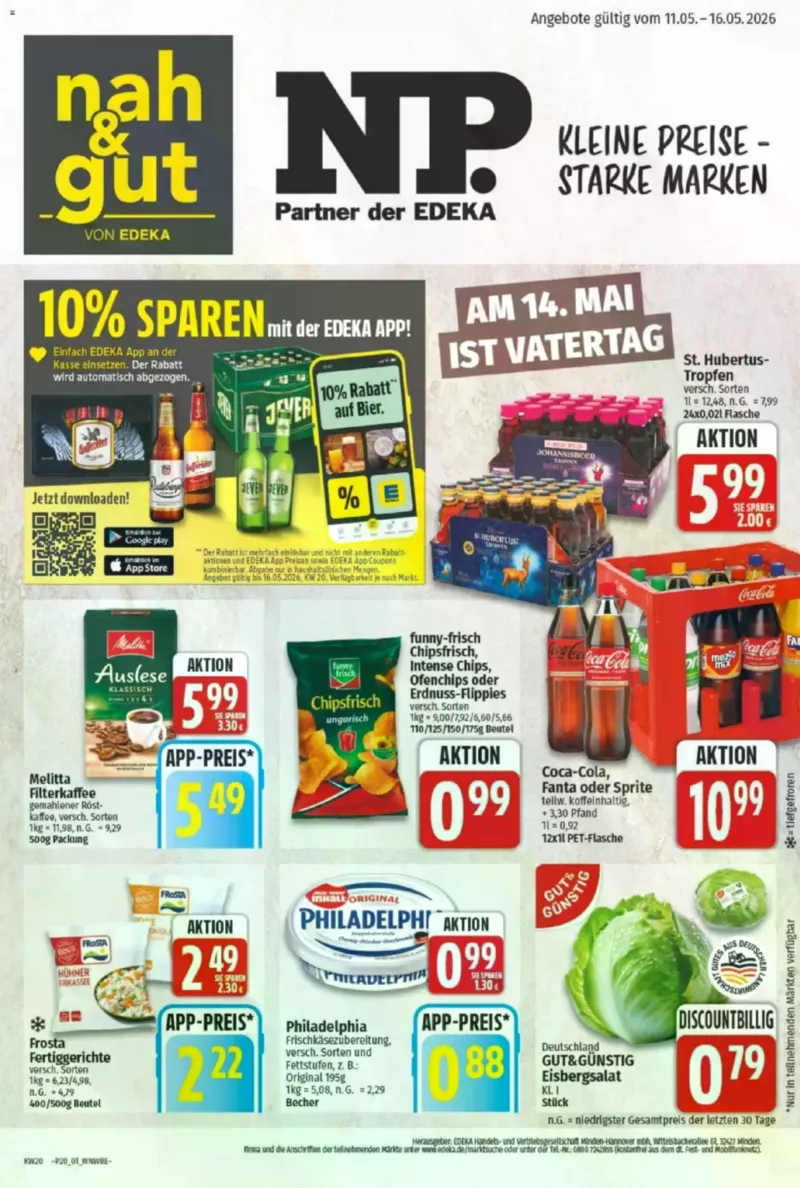 NP Markt Prospekt vom 11.05.2026, Seite 1