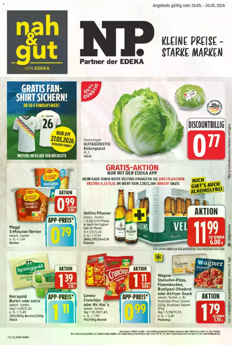 NP Markt Prospekt vom 26.05.2026, Seite 1