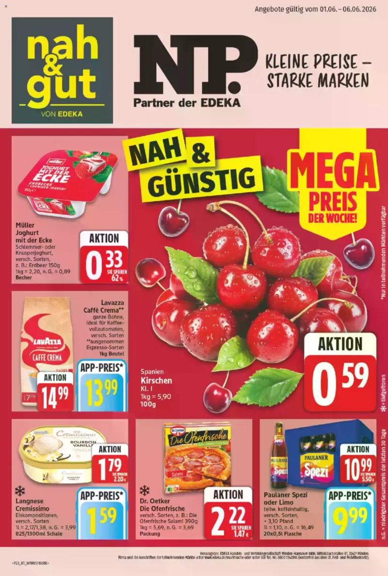 NP Markt Prospekt vom 01.06.2026, Seite 1