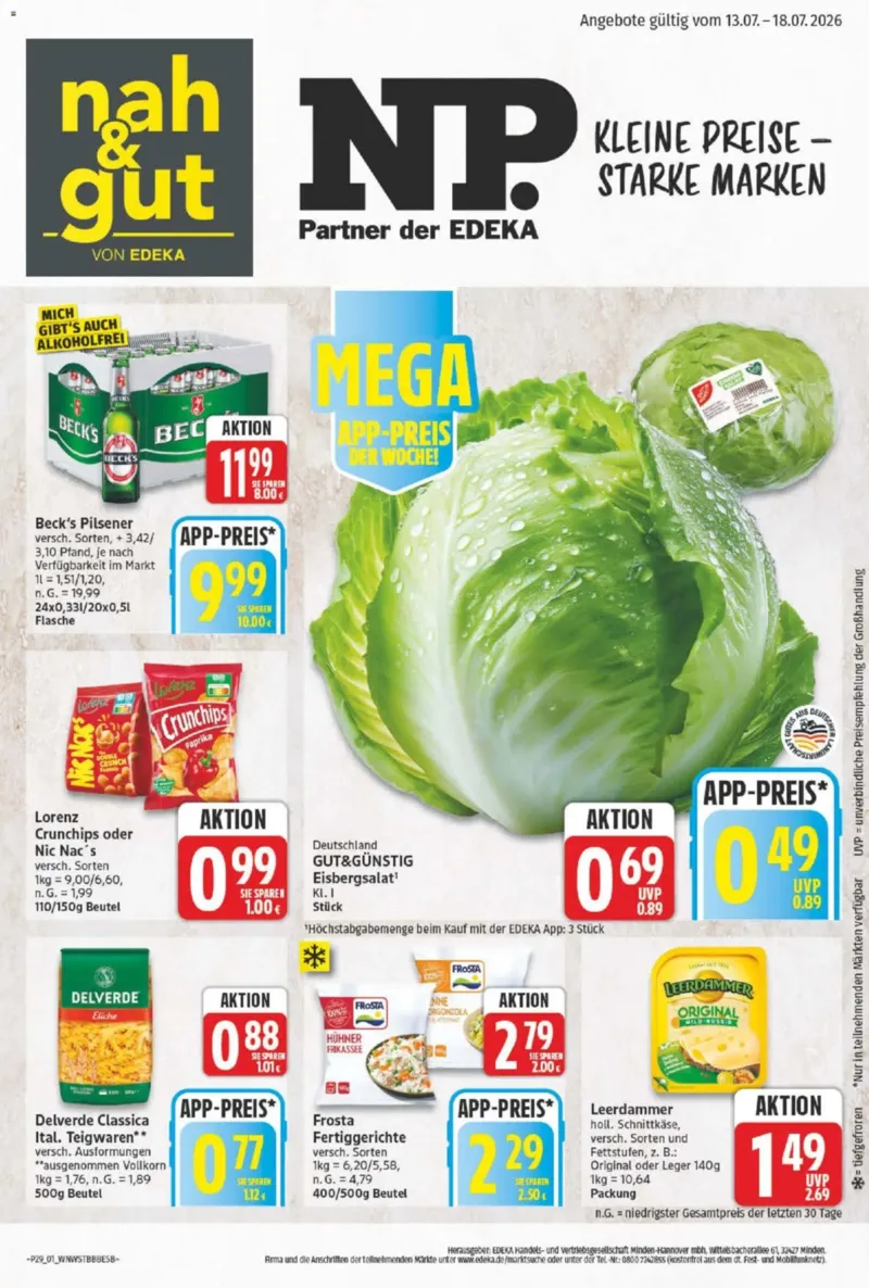 NP Markt Prospekt vom 13.07.2026, Seite 1