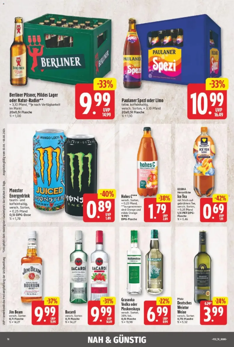 NP Markt Prospekt vom 03.08.2026, Seite 10
