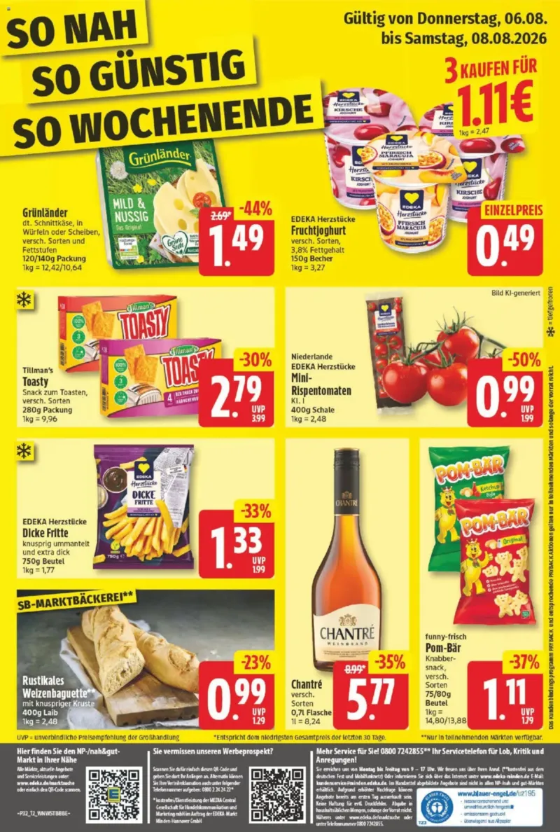 NP Markt Prospekt vom 03.08.2026, Seite 12