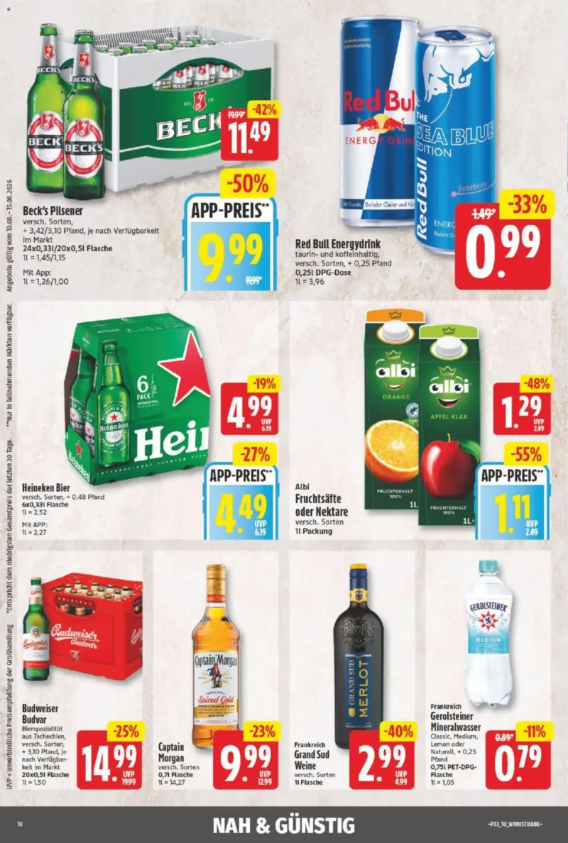 NP Markt Prospekt vom 10.08.2026, Seite 10