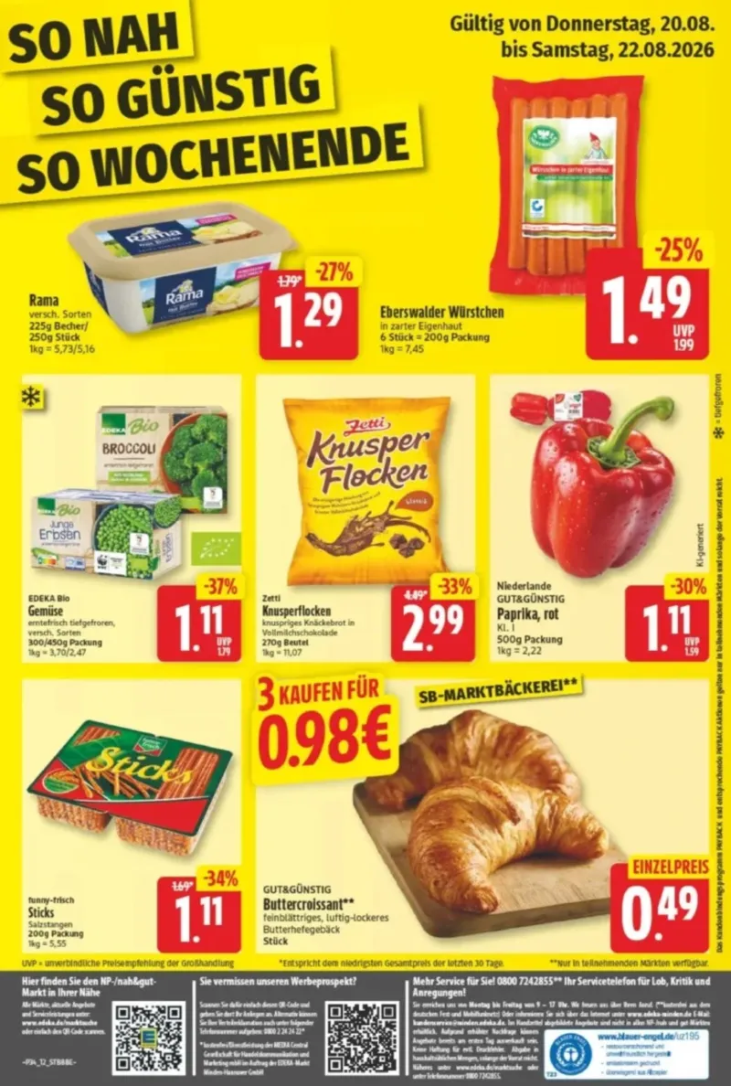 NP Markt Prospekt vom 17.08.2026, Seite 12