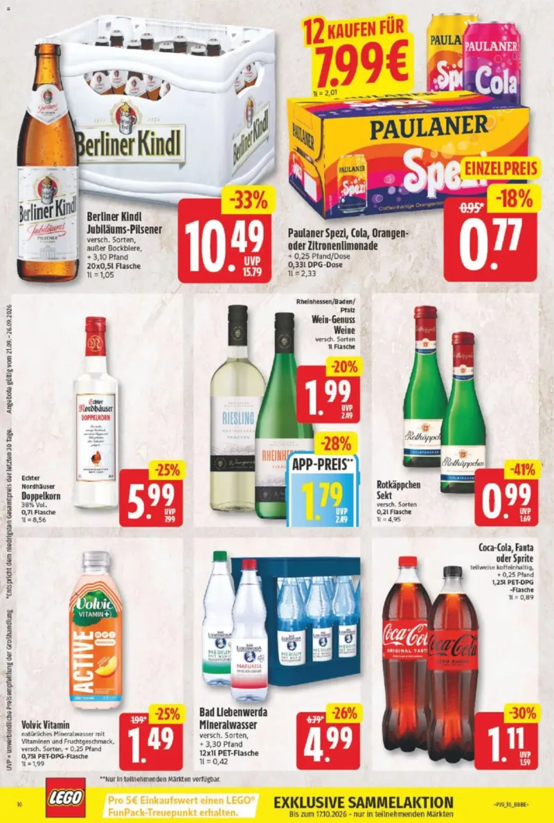 NP Markt Prospekt vom 21.09.2026, Seite 10