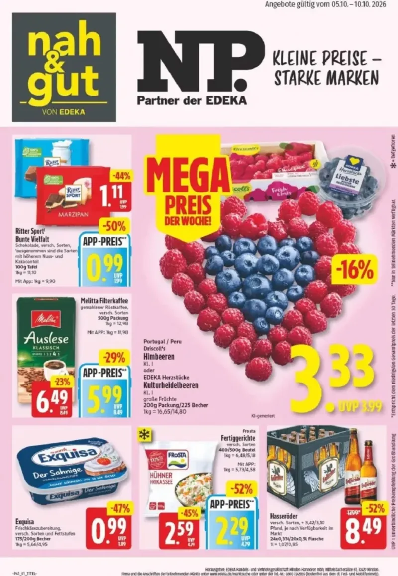 NP Markt Prospekt vom 05.10.2026, Seite 1