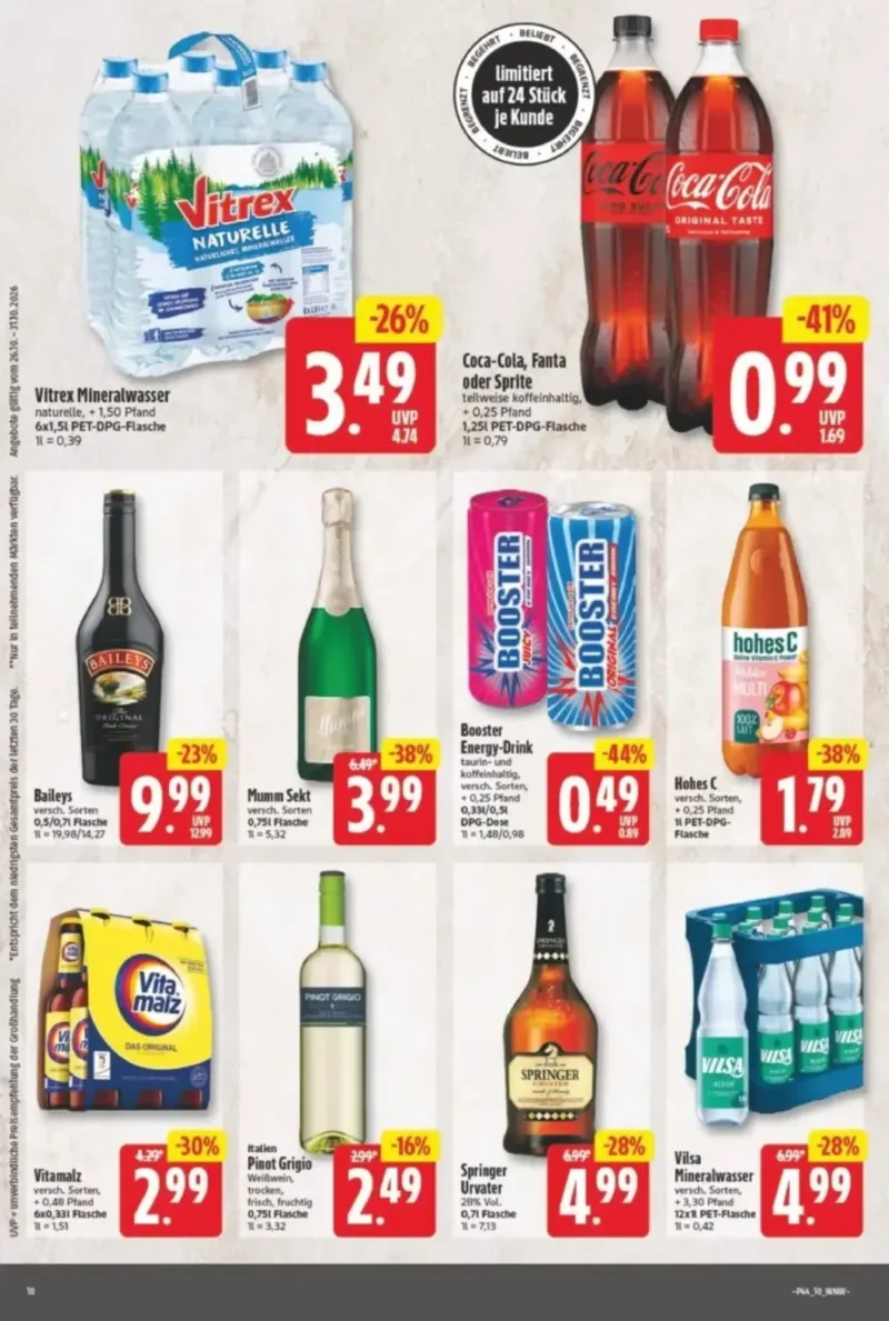 NP Markt Prospekt vom 26.10.2026, Seite 10