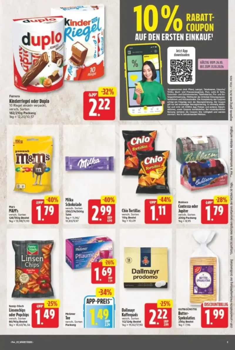 NP Markt Prospekt vom 26.10.2026, Seite 9