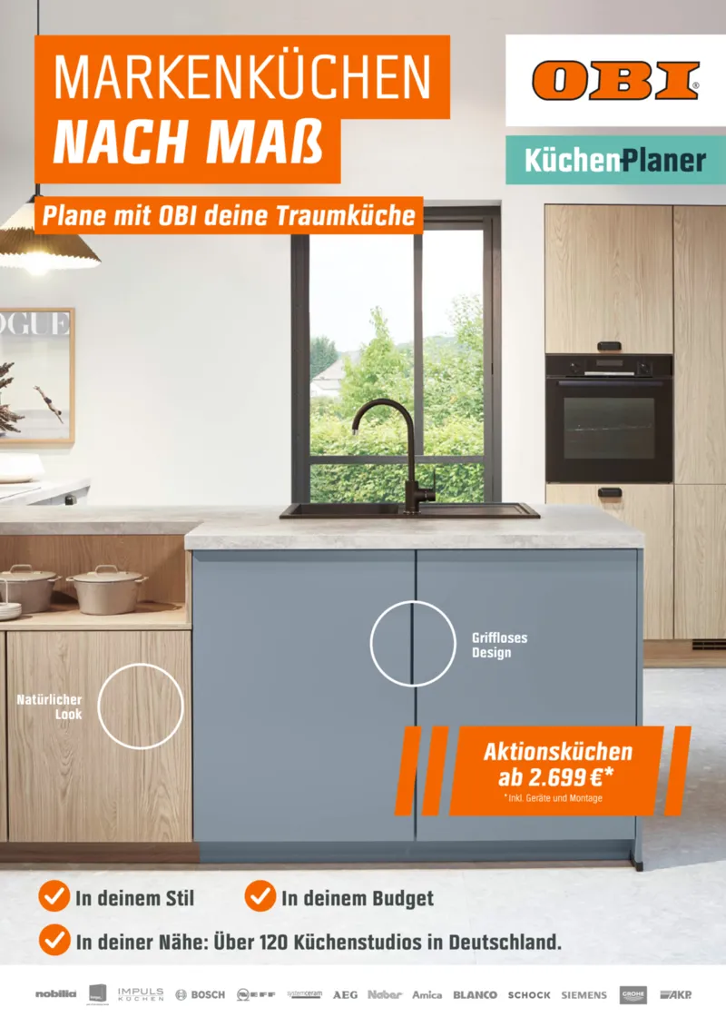 OBI Prospekt vom 31.07.2025, Seite 1