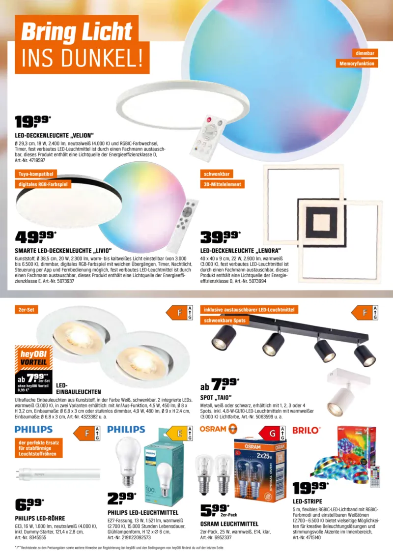 OBI Prospekt vom 31.10.2025, Seite 12