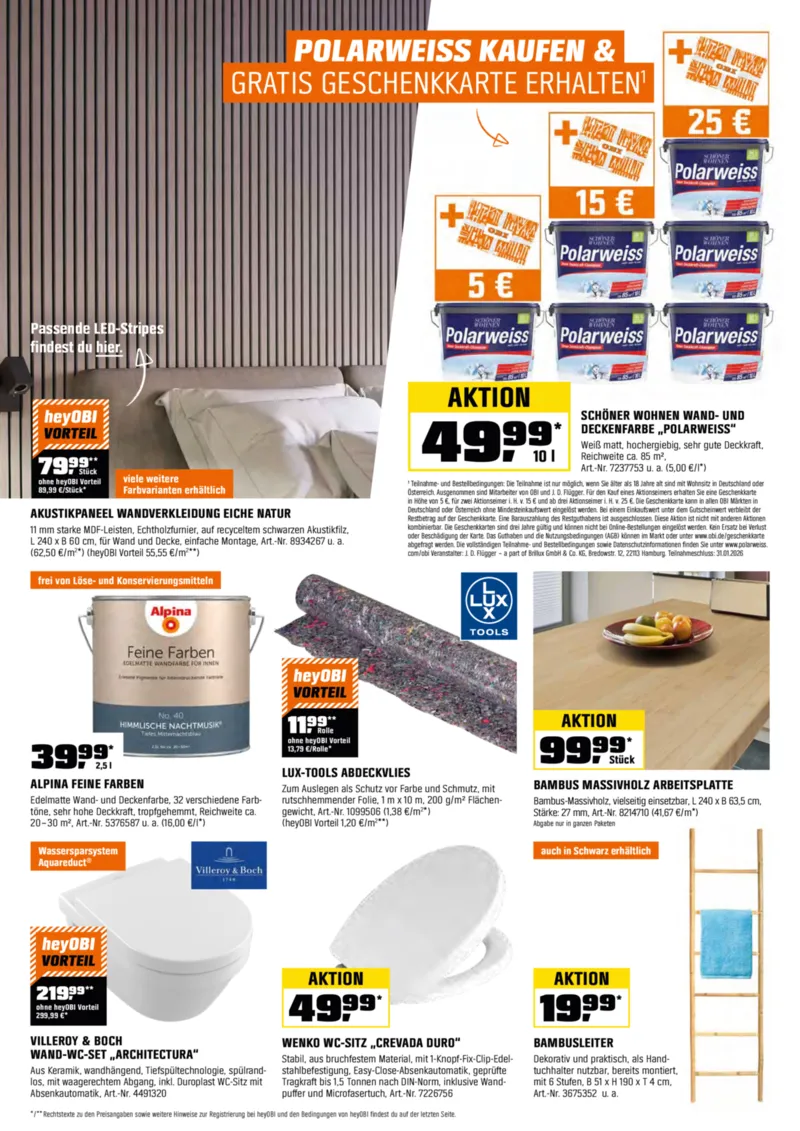 OBI Prospekt vom 31.10.2025, Seite 20