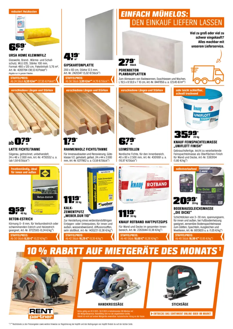 OBI Prospekt vom 31.10.2025, Seite 21