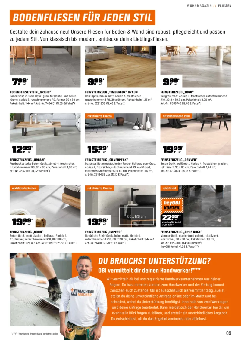 OBI Prospekt vom 13.11.2025, Seite 9