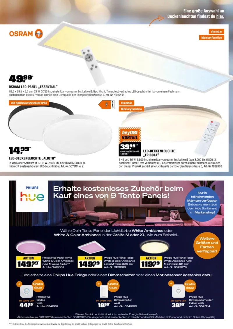 OBI Prospekt vom 14.11.2025, Seite 19