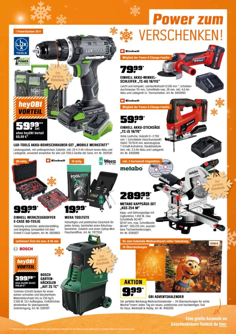 OBI Prospekt vom 14.11.2025, Seite 21