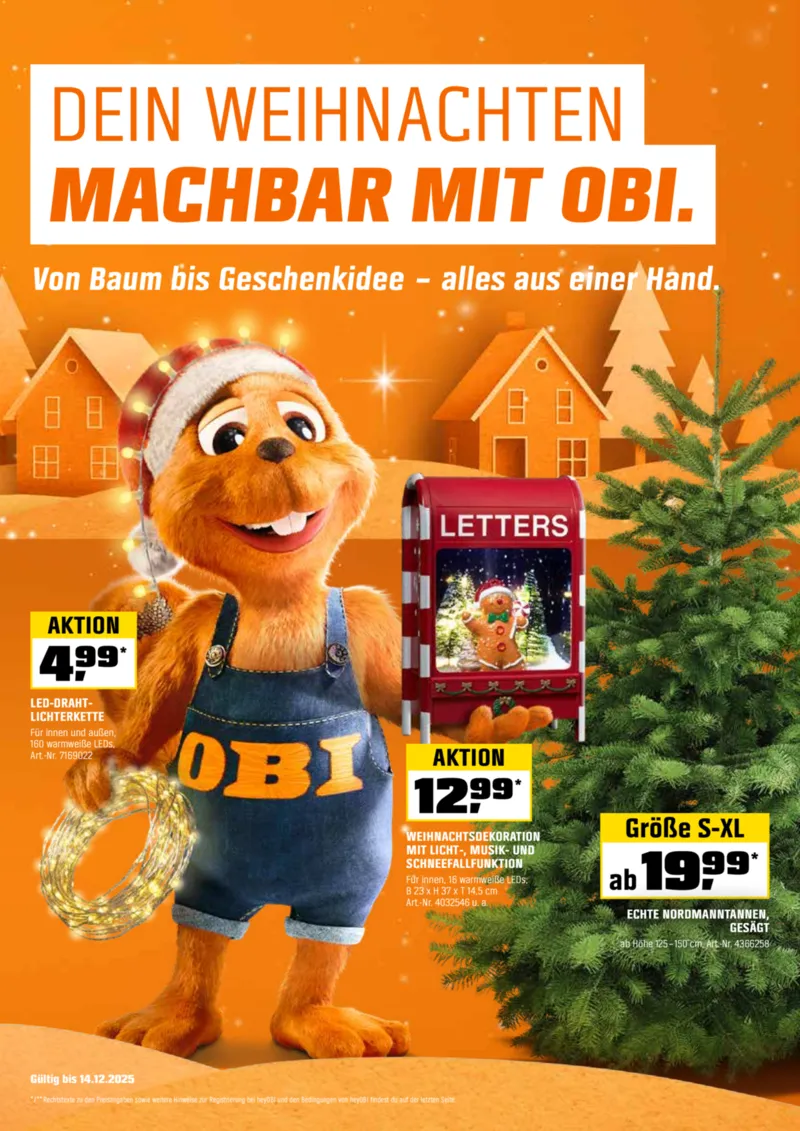 OBI Prospekt vom 01.12.2025, Seite 1