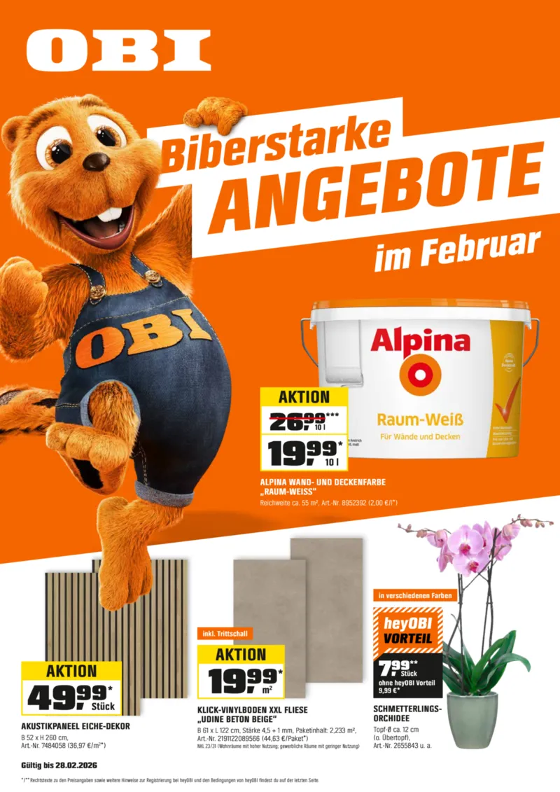OBI Prospekt vom 30.01.2026, Seite 1