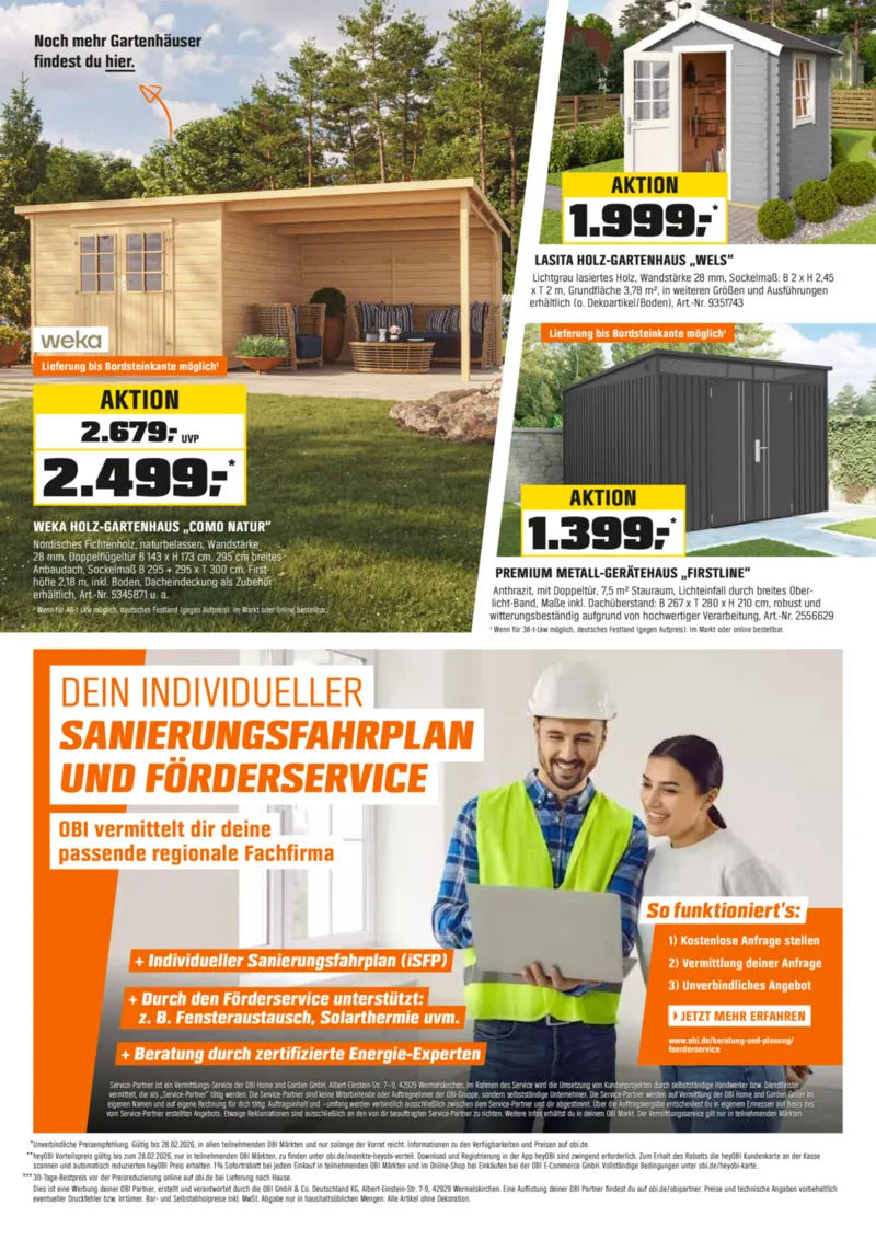 OBI Prospekt vom 30.01.2026, Seite 13