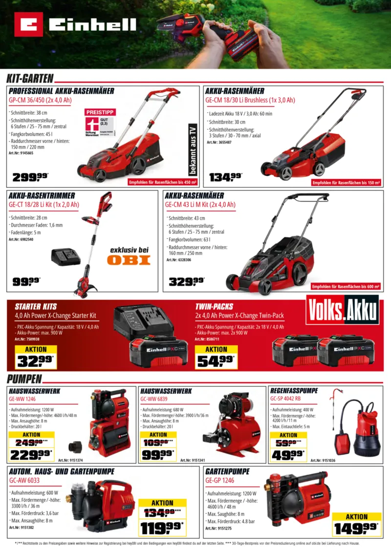 OBI Prospekt vom 27.03.2026, Seite 17